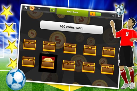 Football casino fun slots 777: A free world soccer cup vegas style slot machine screenshot 3