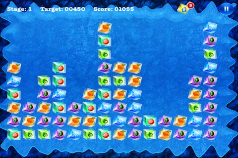 Frozen, Lost, and on Fire Matching Mania – Cubes of Fall Down- Pro screenshot 4