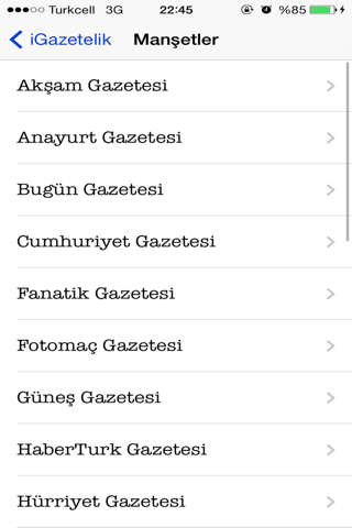 iGazetelik screenshot 2