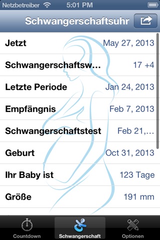 Schwangerschaftsuhr screenshot 4