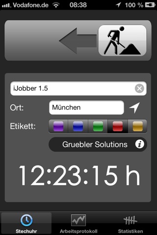 iJobber screenshot 2