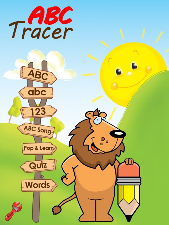 ABC Tracer with words and phonics free -