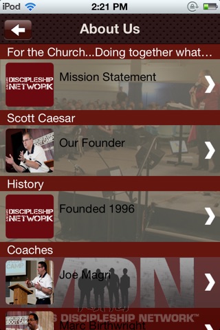 Men's Discipleship Network App screenshot 2