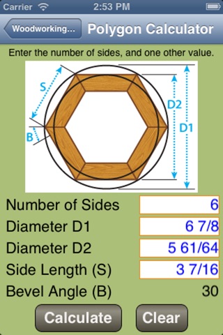 Woodworking Calculators screenshot 4