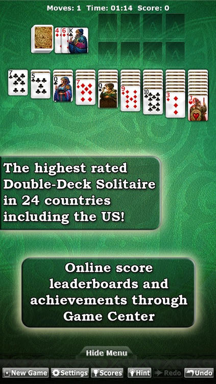 Solitaire Double-Deck HD