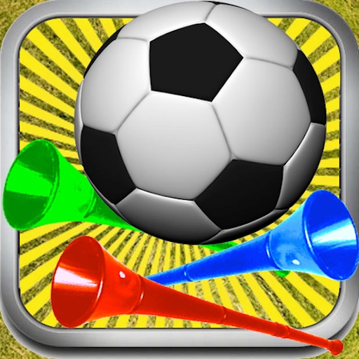 Football and Vuvuzela Icon