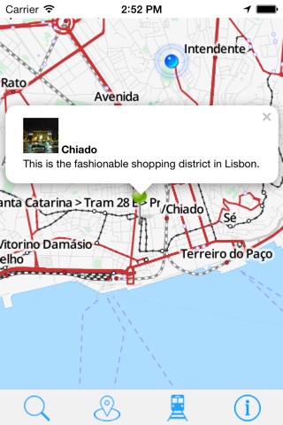 Offline Map Lisbon - Guide, Attractions and Transport screenshot 4