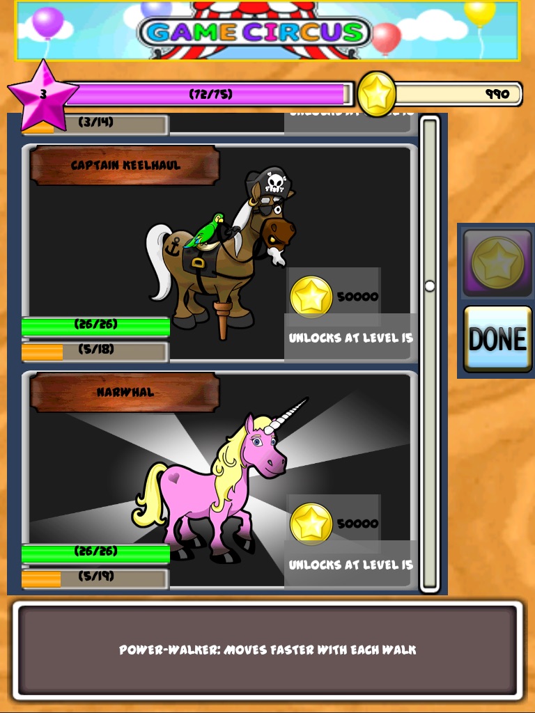 Horse Frenzy for iPad Cheat Codes
