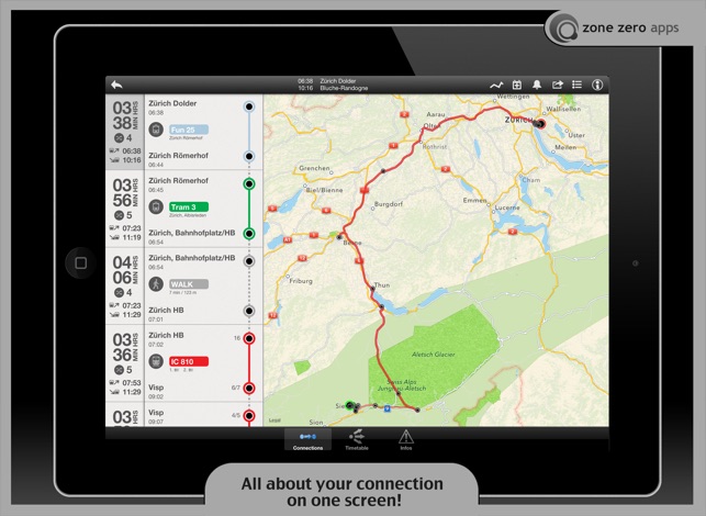 Swiss Transit Free (for iPad)