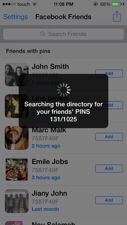 PIN Directory For BBM