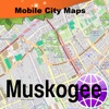 Muskogee, OK Street Map