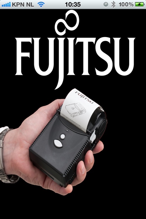 Fujitsu Bluetooth printing tool