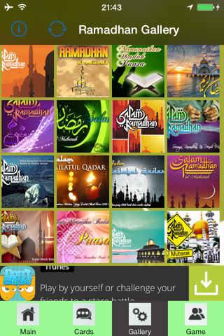 Ramadhan Cards for Muslim Puasa Month and Raya Festive Seasons screenshot 4
