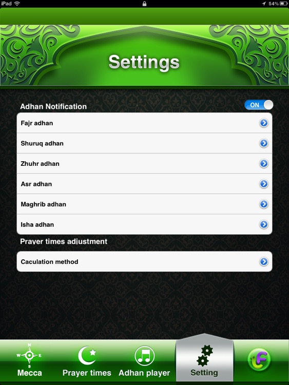 Compass for Islamic Prayers HD screenshot-3