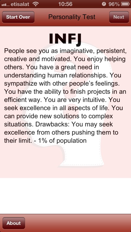 Personality_Test screenshot-3