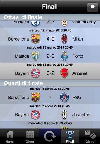 Champions 2012-2013 screenshot 2