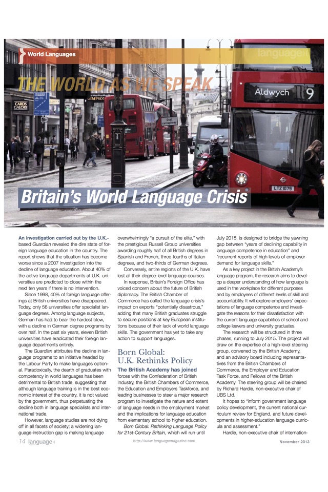 Language Magazine screenshot 3