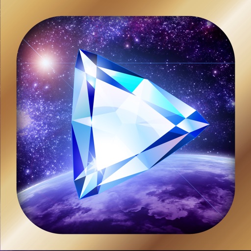 Dazzling Diamond Puzzle Dash - Free App icon