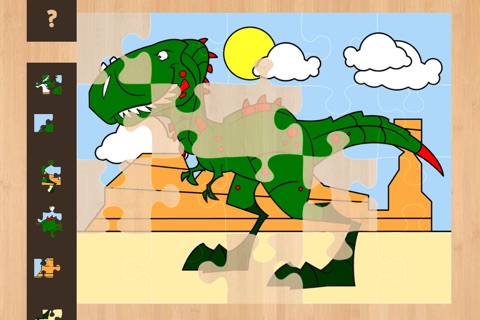 Color It Puzzle It: Dinosaurs screenshot 4