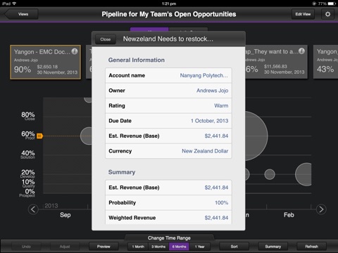 AvePoint Pipeline for CRM screenshot 3