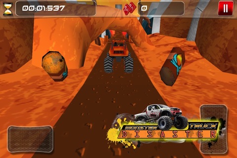 Monster Truck Disaster ( 3D Car Racing Games ) screenshot 2