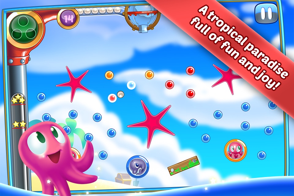 Pearl Pop - Casual Arcade Shooter Game for Kids, Boys and Girls screenshot 3