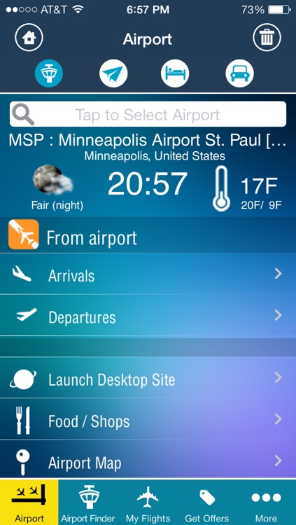 Minneapolis Airport - Flight Tracker MSP