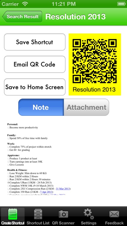 ENPower - Lighting Fast Access to your Evernote via the shortcut on the home screen, the QR code and in-app shortcut! screenshot-3