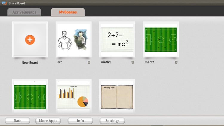 Share Board - draw, sketch and discuss on a pad screenshot-4