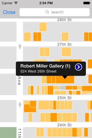 Chelsea Gallery Map screenshot 4