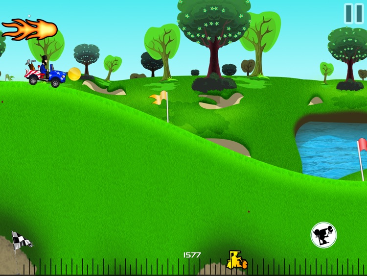 A Real Golf Cart Racing Blitz - Free Game for iPad