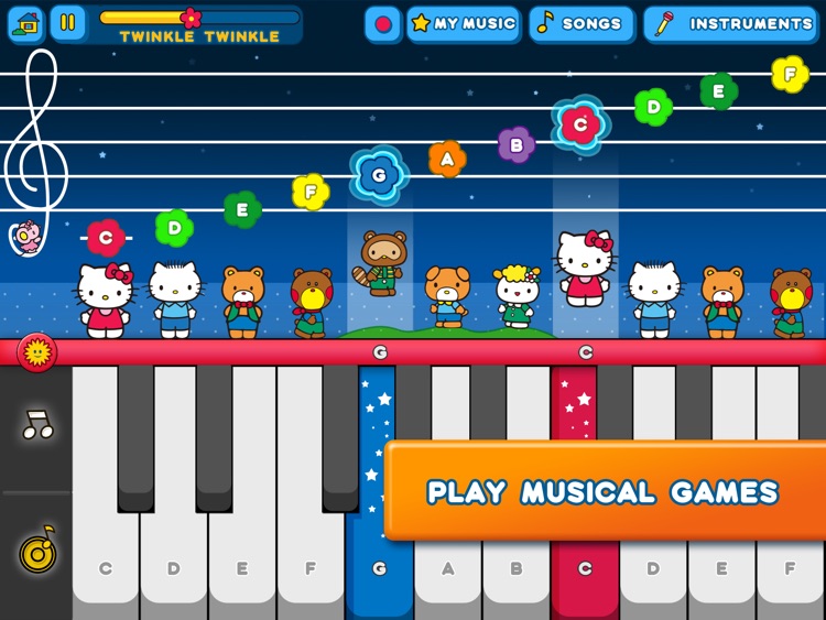 Hello Kitty Music Piano Play-Along Deluxe