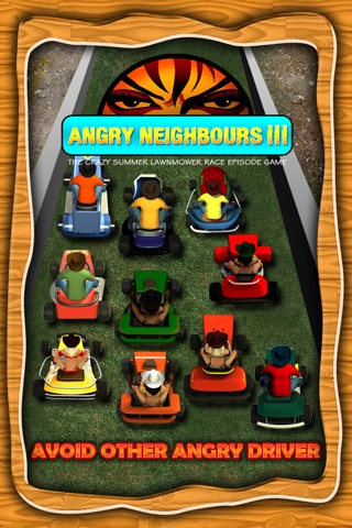 Angry Neighbours 3 - The Crazy Summer Lawnmower Race Episode screenshot 3