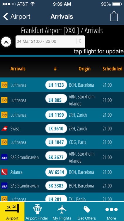 Frankfurt Airport - Flight Tracker FRA