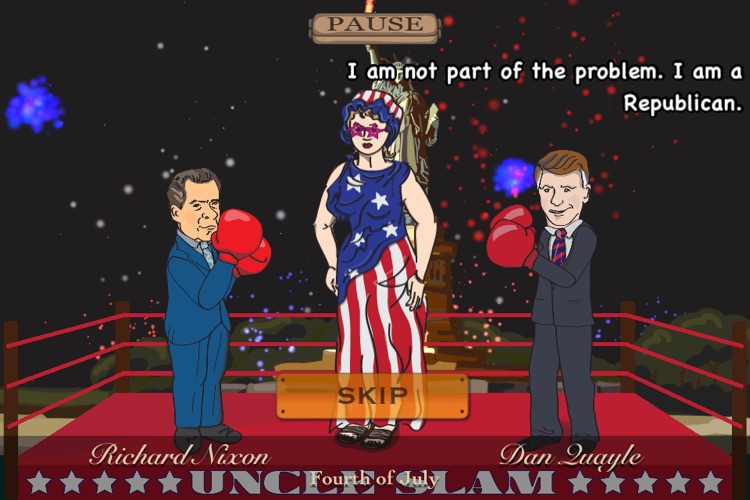 Uncle Slam Vice Squad - Free Vice Presidential Boxing! screenshot-3