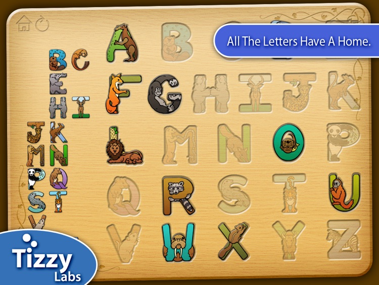 Tizzy Animal Alphabet Puzzles HD screenshot-4