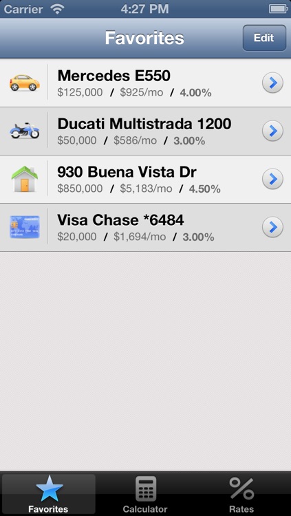 Mortgage Calculator for iPhone screenshot-3