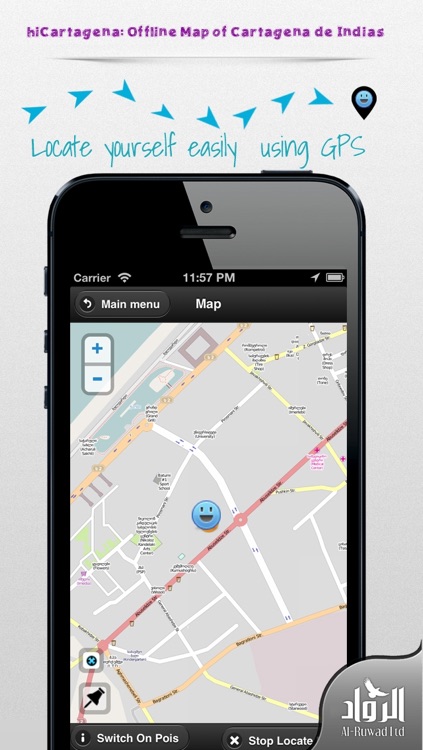 hiCartagena: Offline Map of Cartagena de Indias (Columbia)