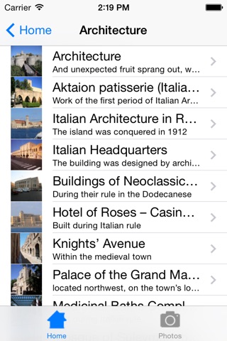 Travel Guide of Rodos Island screenshot 2