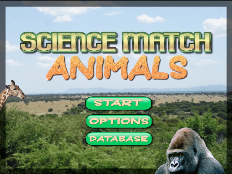 Science Match Animals