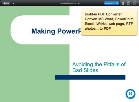 DocAS - PDF Converter, Annotate PDF, Take Notes and Good Reader screenshot 3