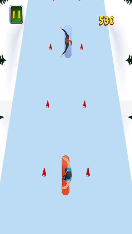 Crazy Downhill Snowboarding Stunt Racing Hero screenshot-3