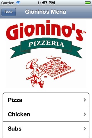 Gionino's Pizzeria screenshot 3