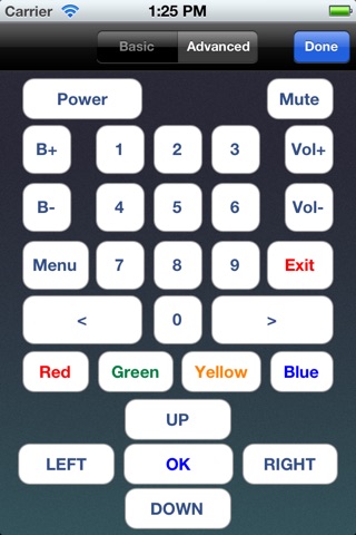 Enigma2 Remote for Vu+/Dreambox screenshot 3