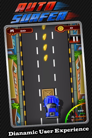 Auto Surfer - Fast & Furious Action paced Car Race n Run joy ride to stunt drive against the hurdles screenshot 4