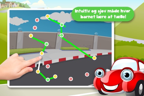 Free Kids Puzzle Teach me Tracing & Counting with Cars: Learn which wheels you need to race, what the cars look like and what sounds the cars make screenshot 4