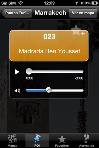 Marrakech audio guía turística (audio en español) screenshot 3