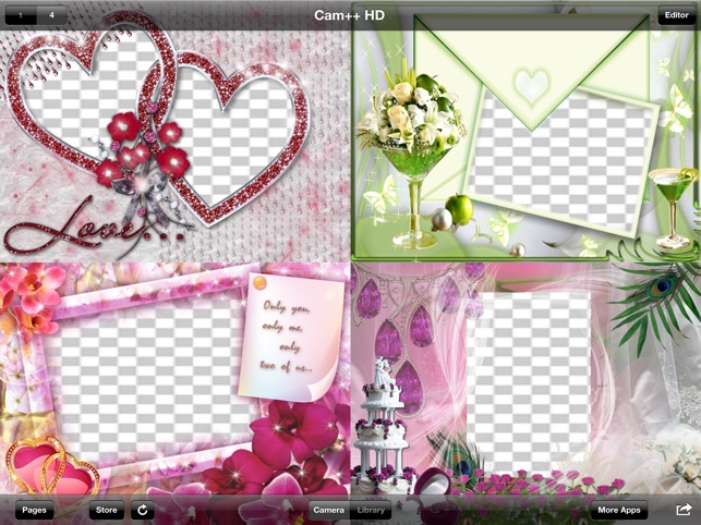 Cam++ Love Photo Frames HD(圖2)-速報App