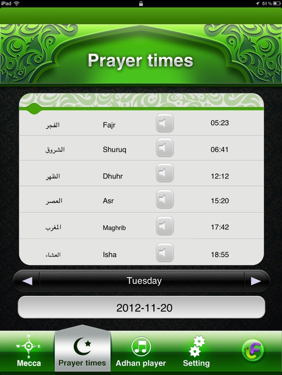 Compass for Islamic Prayers HD