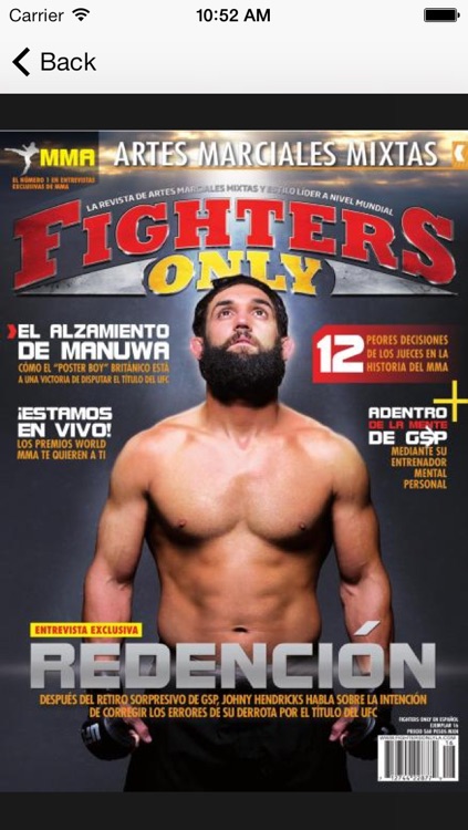 Fighters Only Magazine Subscription